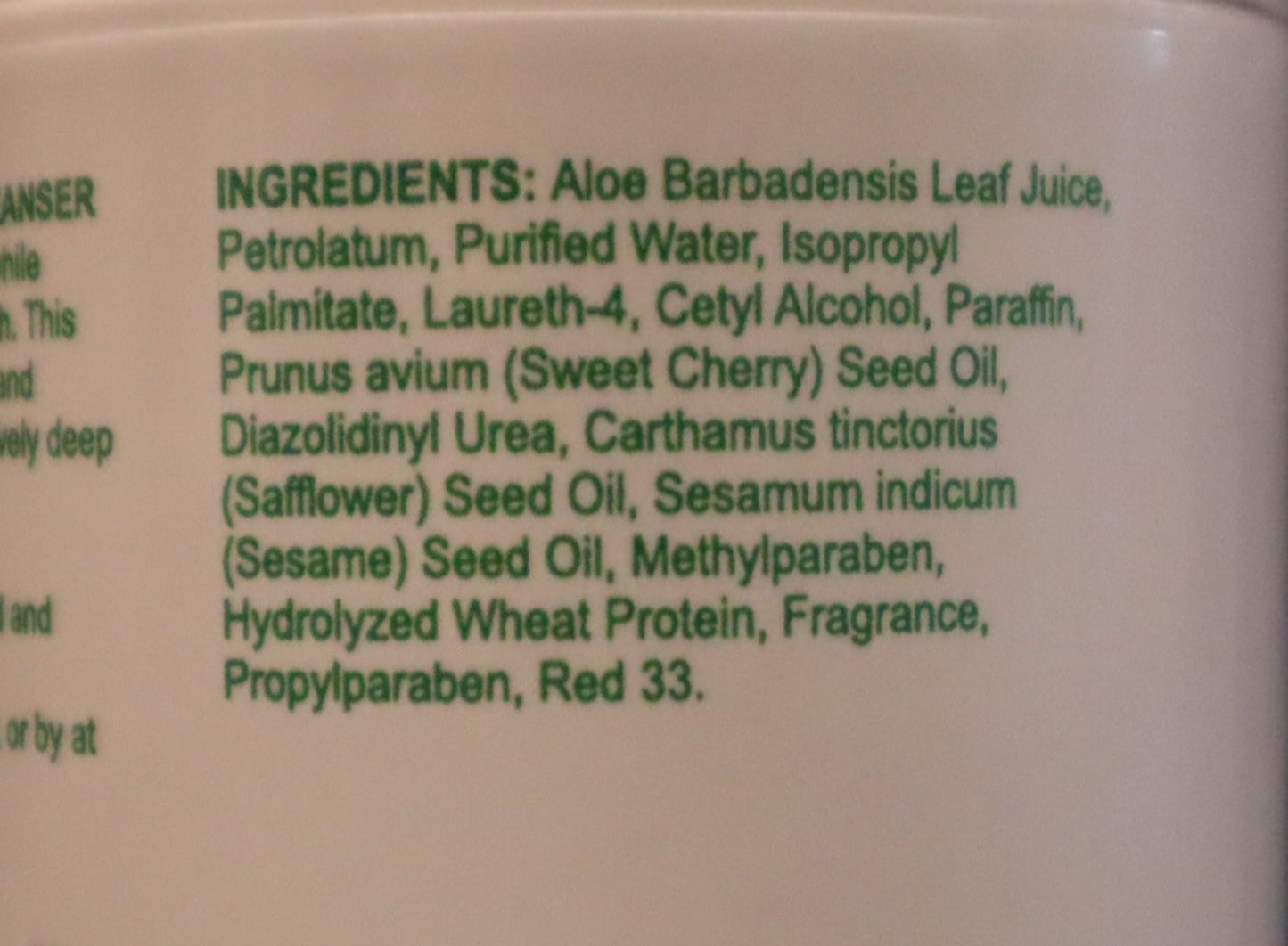 Aloe Plus Cherry Herbal Liquifying Cleanser, 4.0 oz